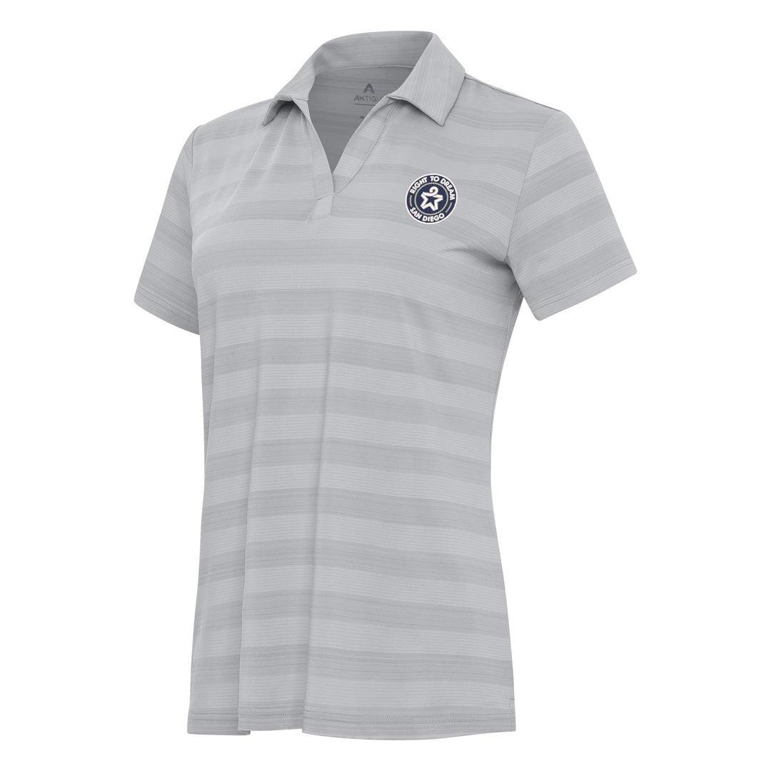 San Diego FC Right to Dream Seal Womens Tunnel Polo
