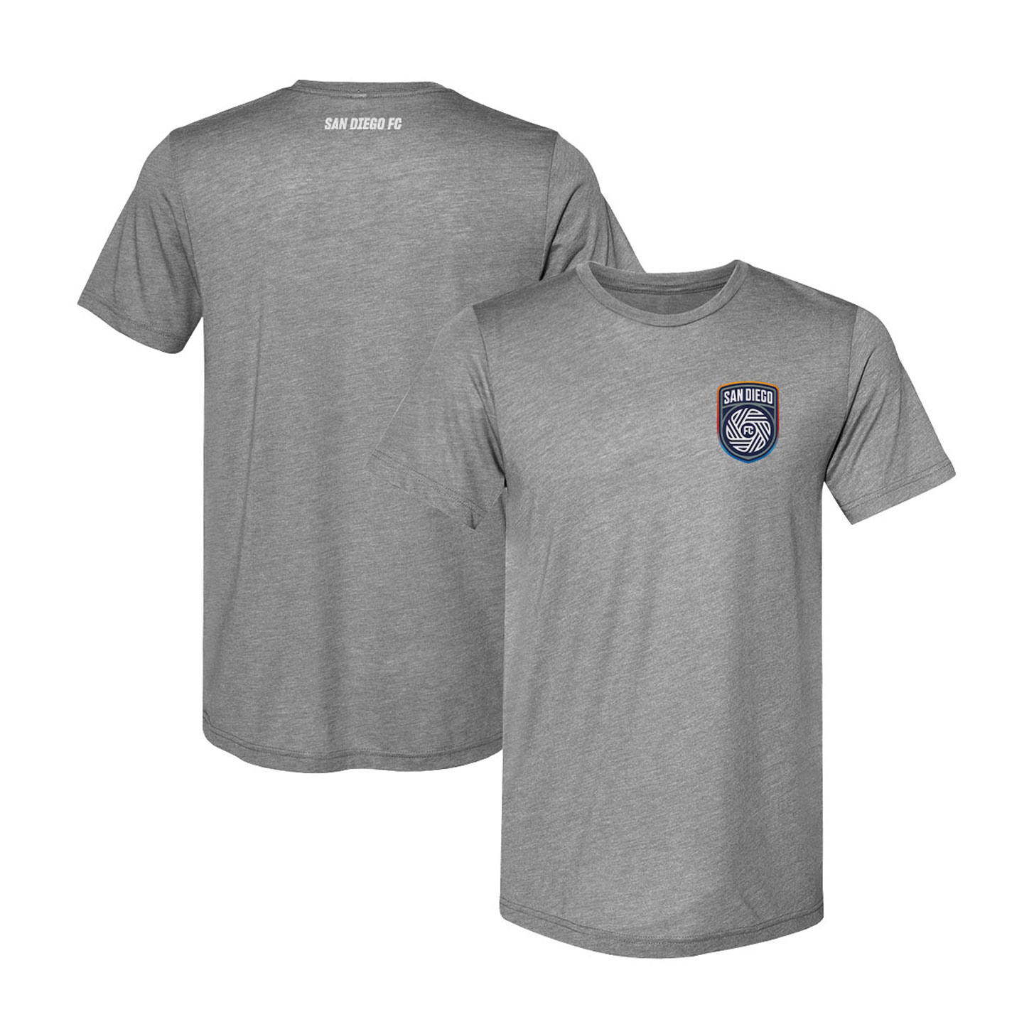 Foundation Slub Tee Classic, Heather Grey