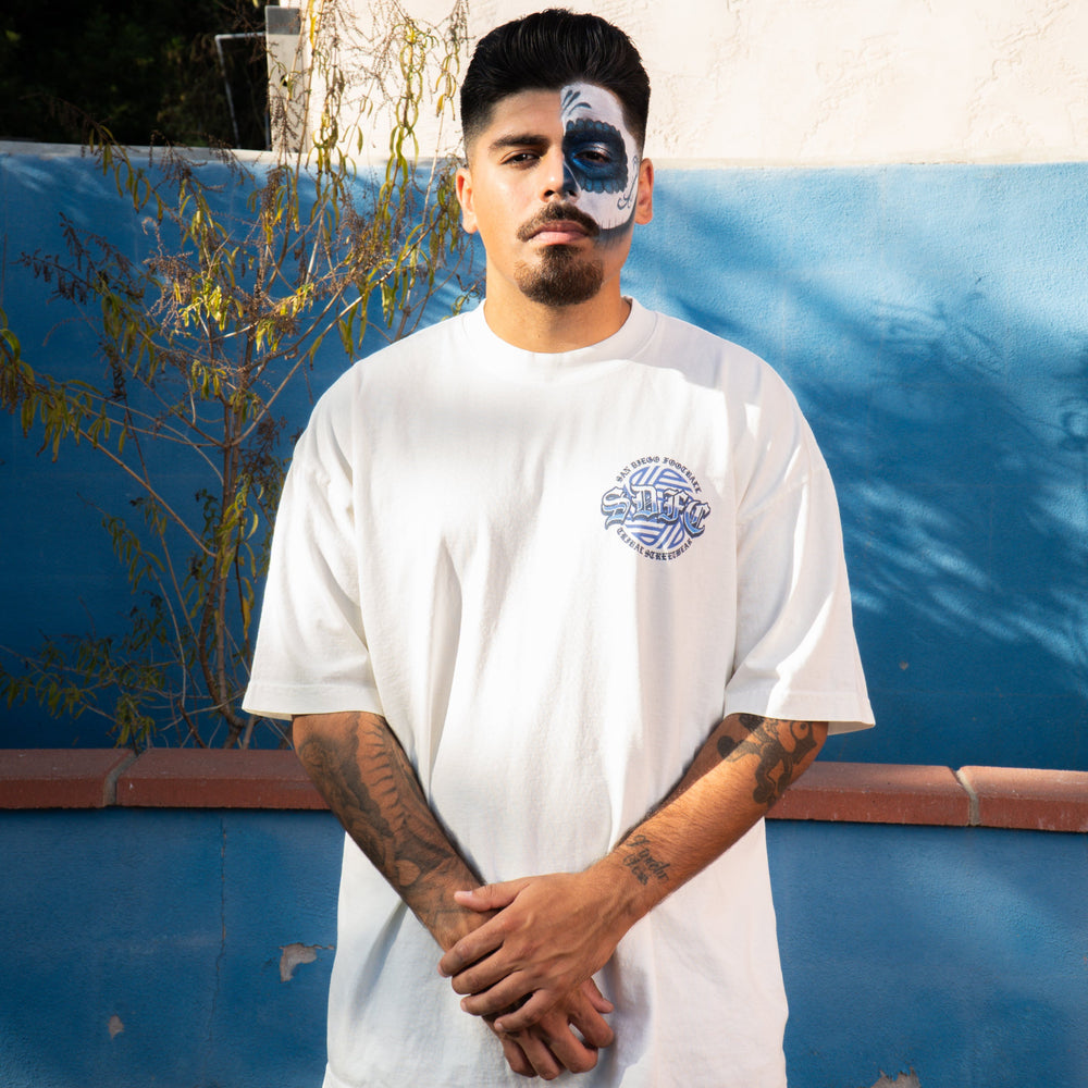 SDFC x Tribal Calaveras Natural Tee