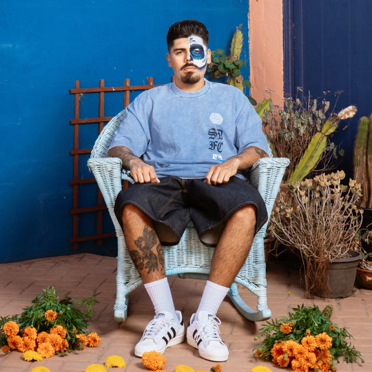 SDFC x Tribal OG Calaveras Arctic Tee