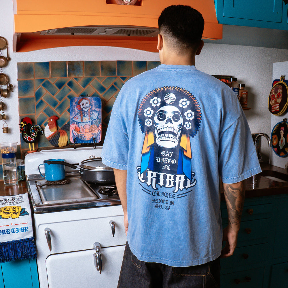 SDFC x Tribal OG Calaveras Arctic Tee
