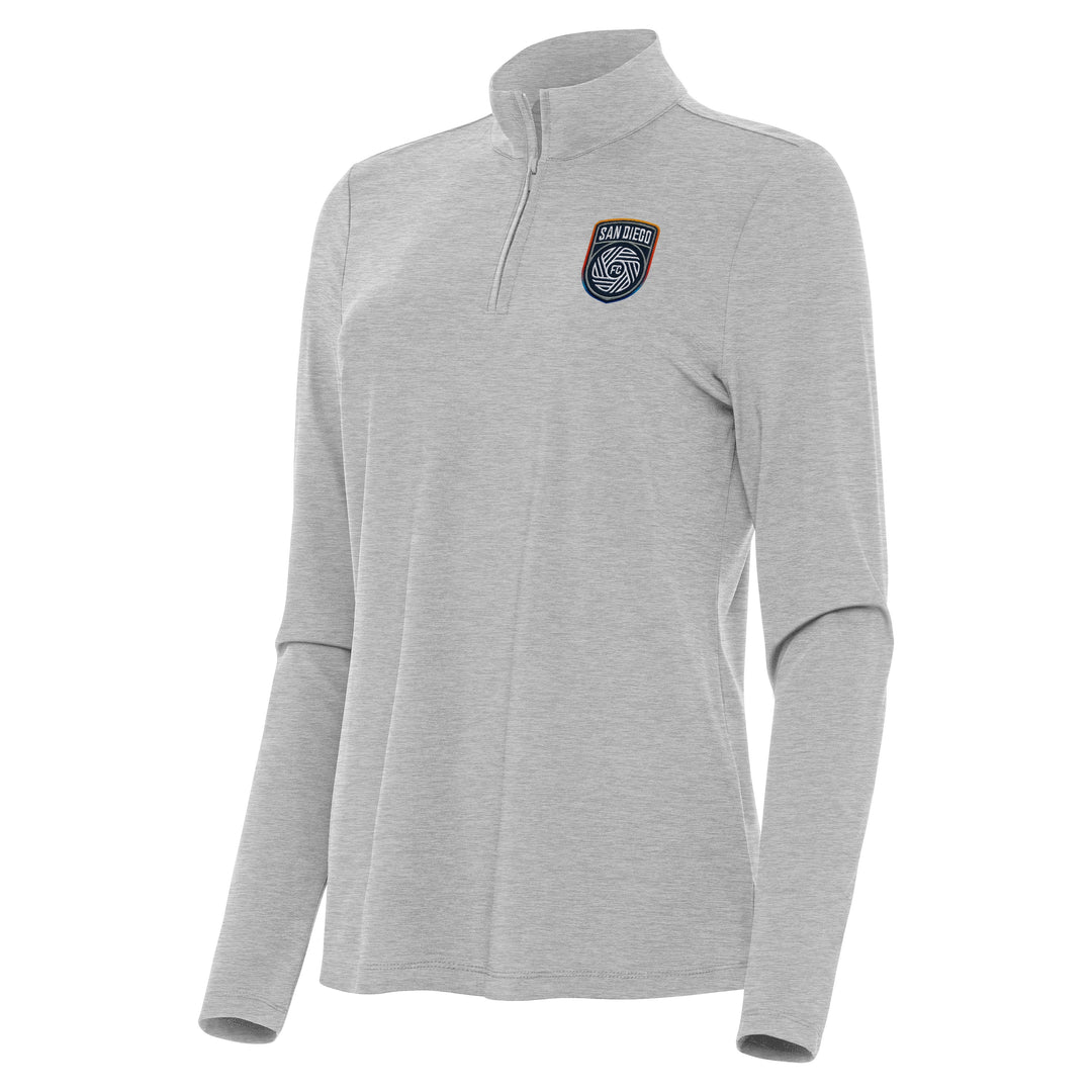 San Diego FC Womens Bright Quarter Zip Pullover