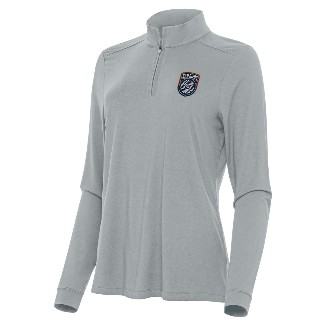 San Diego FC Womens Intent Quarter Zip Pullover