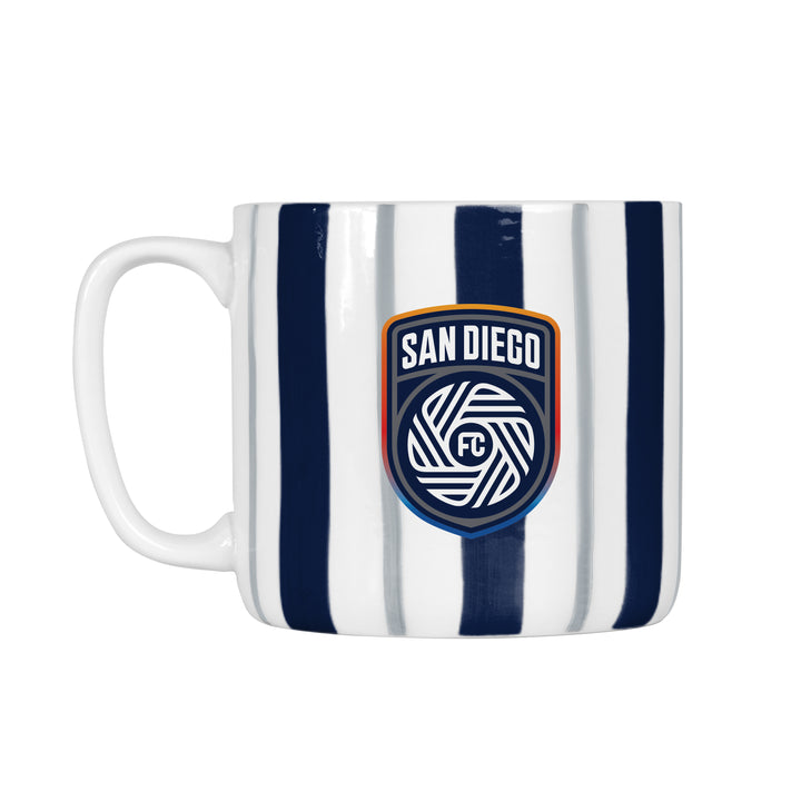 San Diego FC Brushstroke Stripe Mug