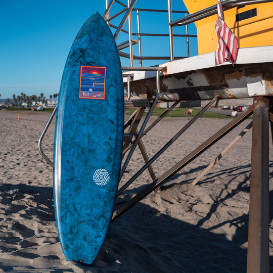 Dane Danner Custom "Turf to the Surf" Surfboard