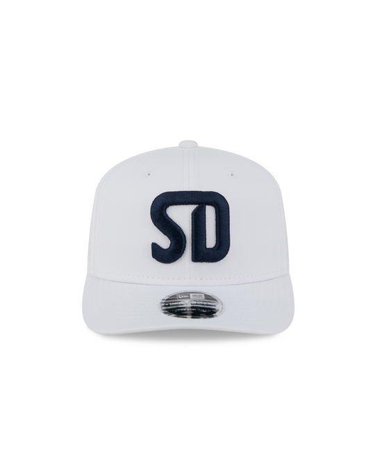 9Seventy White Performance SD Snapback