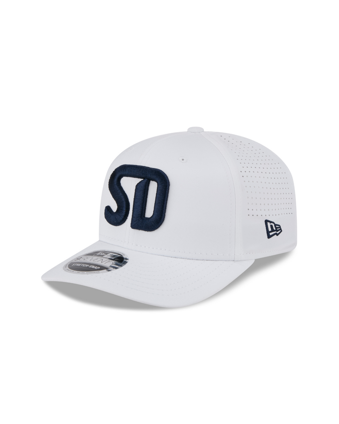 9Seventy White Performance SD Snapback