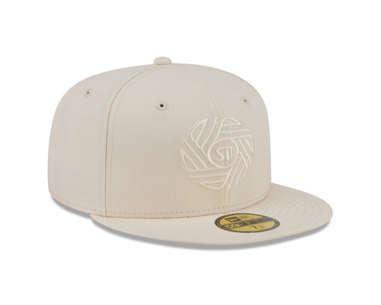 59Fifty Flow Light Cream Tonal Fitted Cap