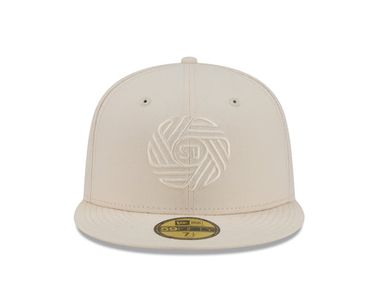 59Fifty Flow Light Cream Tonal Fitted Cap