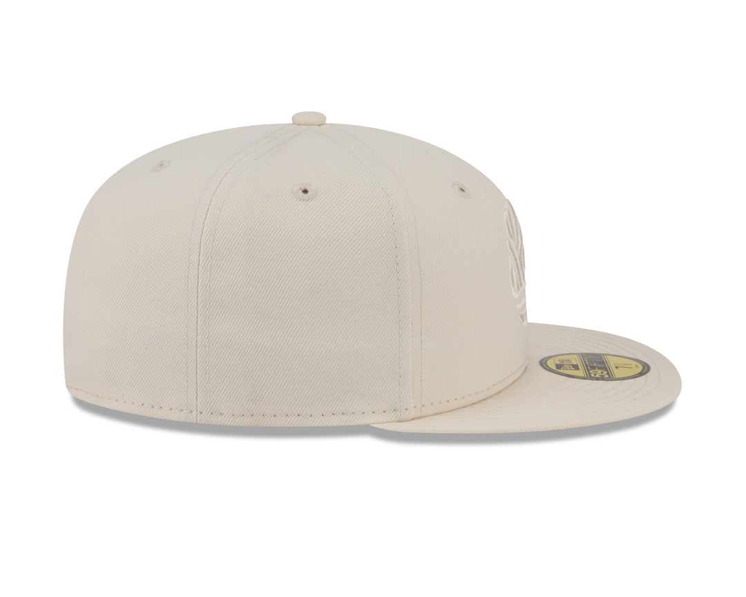 59Fifty Flow Light Cream Tonal Fitted Cap