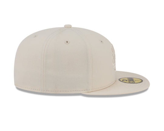 59Fifty Flow Light Cream Tonal Fitted Cap
