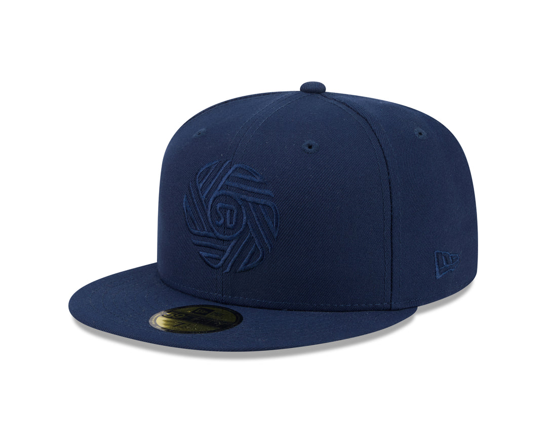 59Fifty Flow Navy Tonal Fitted Cap