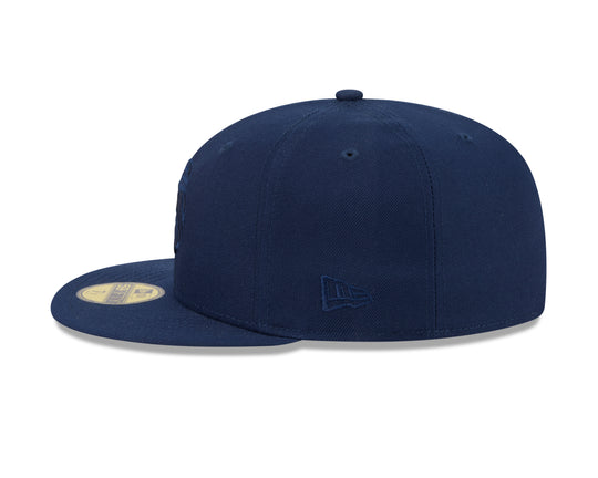59Fifty Flow Navy Tonal Fitted Cap