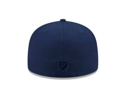 59Fifty Flow Navy Tonal Fitted Cap