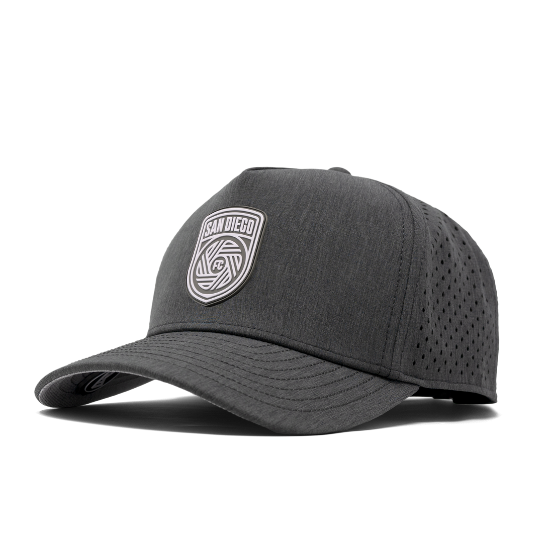 Melin Odysea Crest Heather Charcoal Snapback