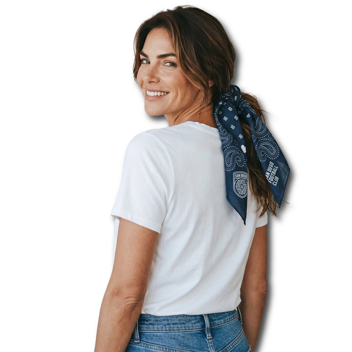 Andie Navy Bandana
