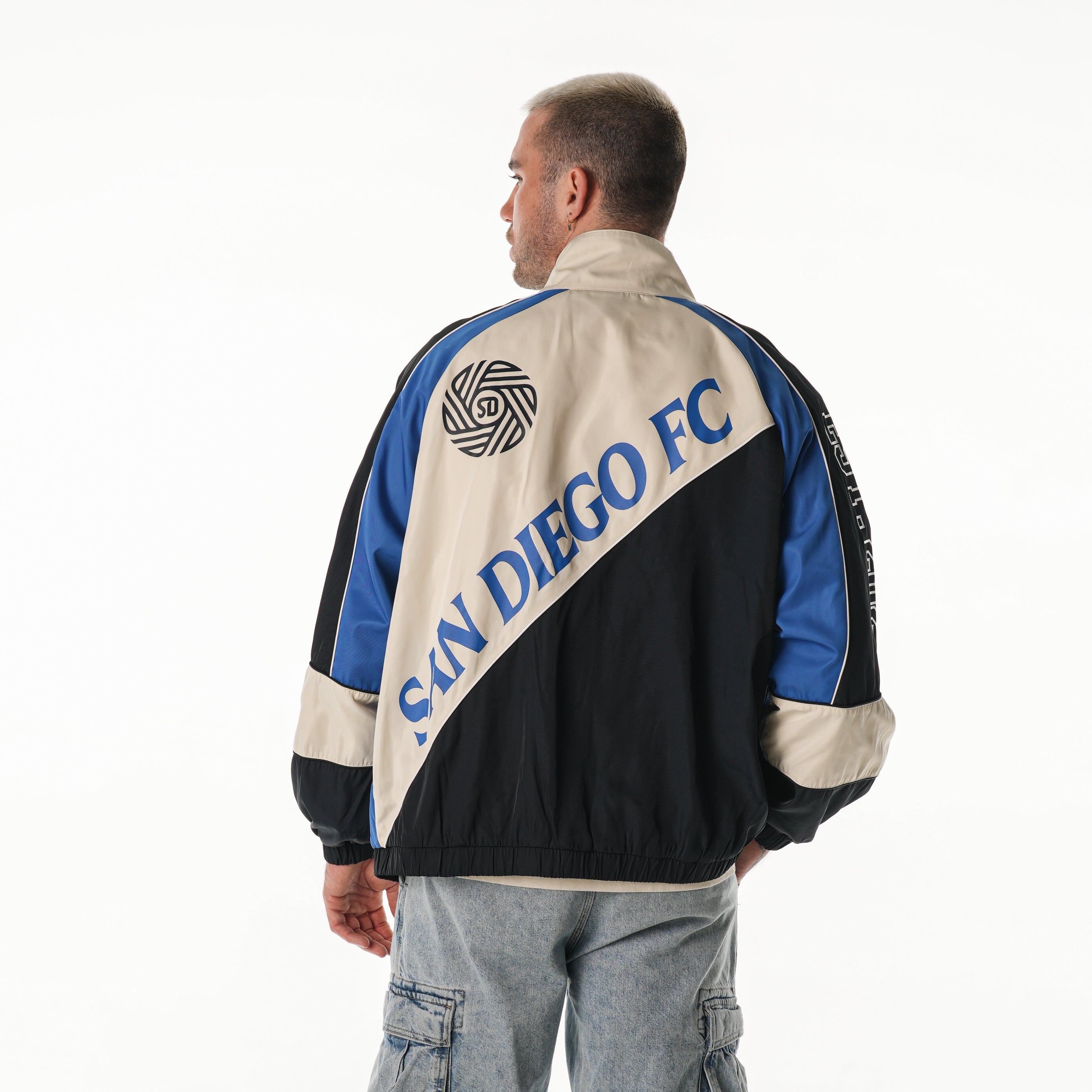 Oversized Raglan Track Jacket – San Diego FC