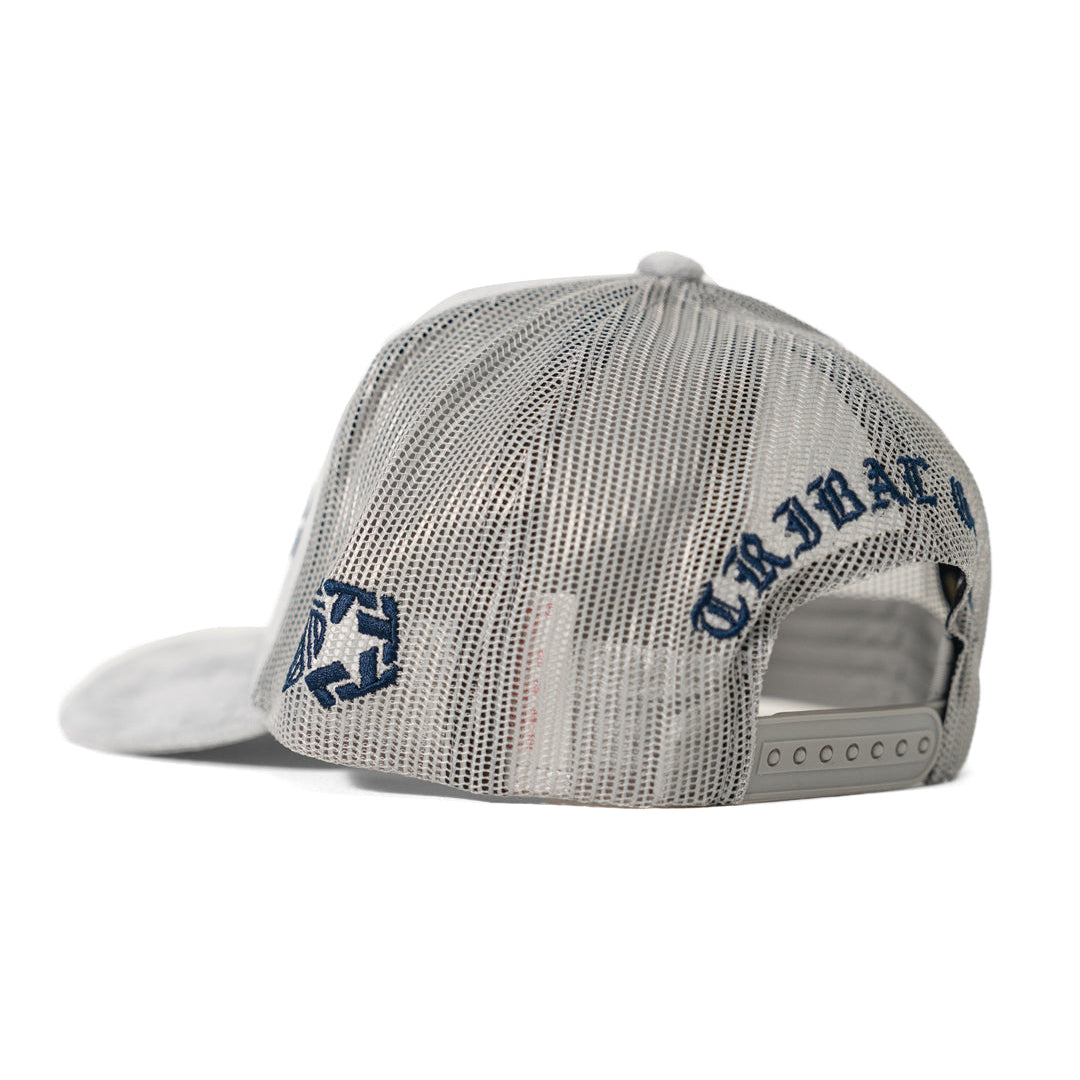 Tribal x SDFC Grey Trucker Hat