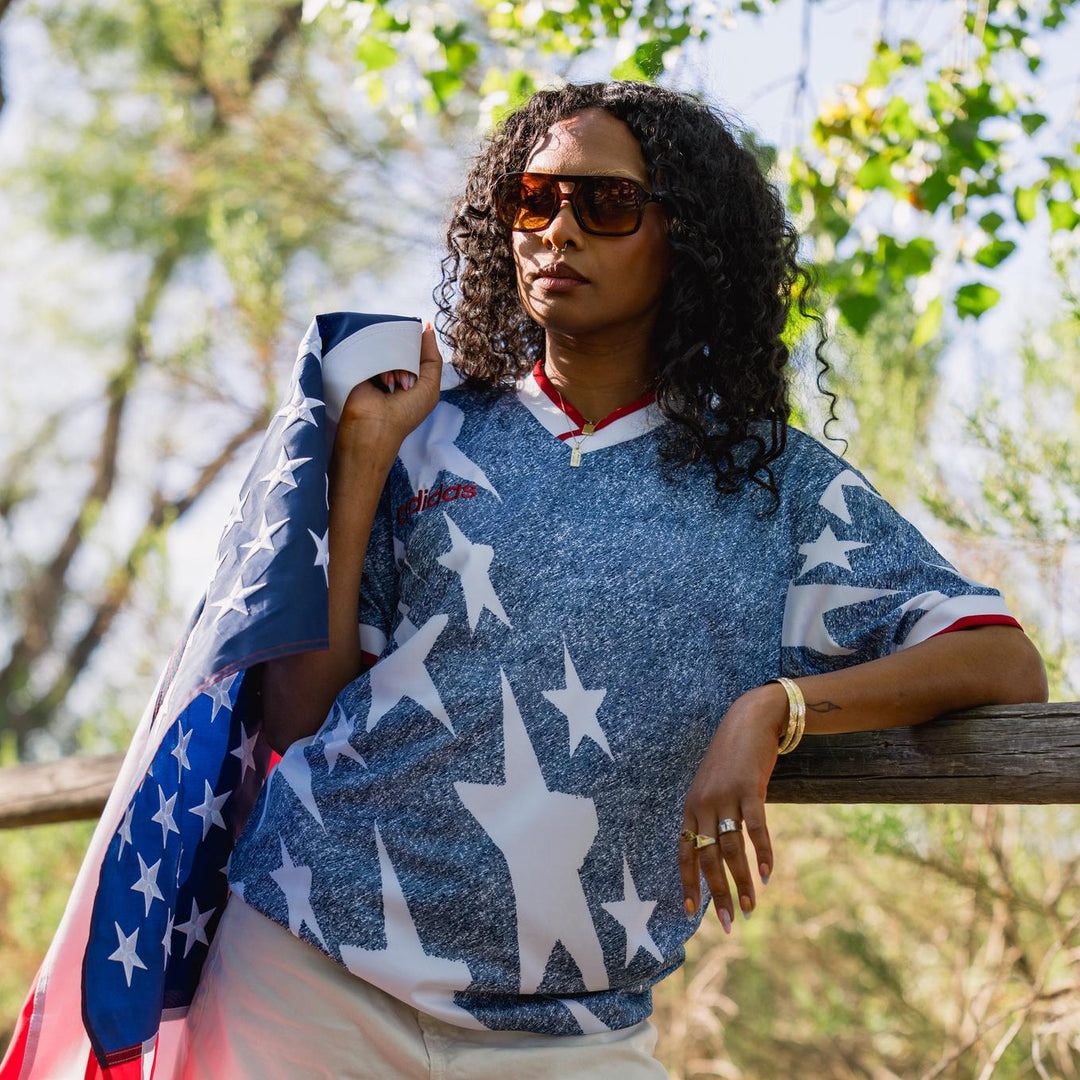 Denim Graphic Jersey