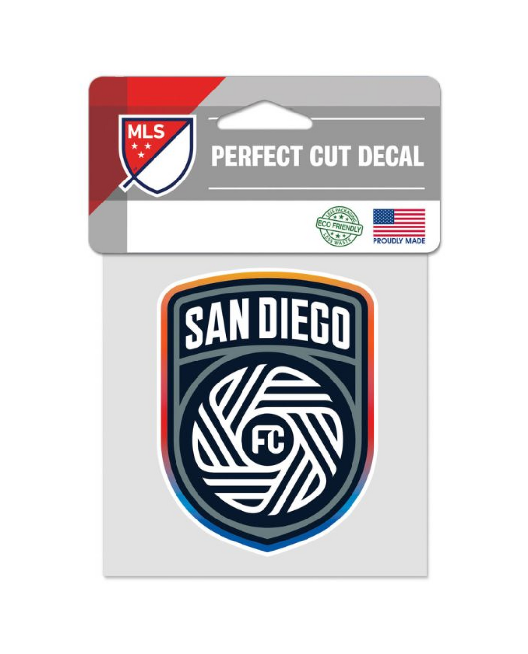 San Diego FC Crest Perfect Cut Decal