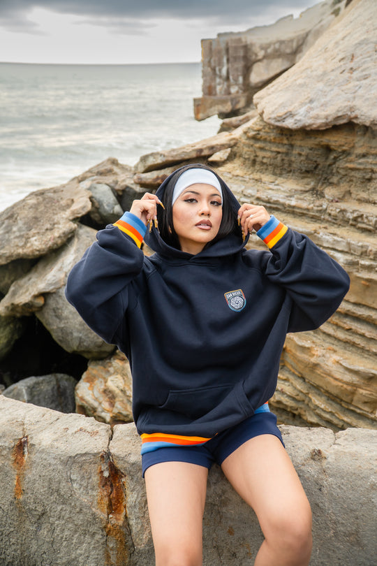 SDS Crest Ringer Hoodie