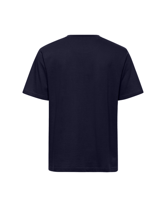 Duke Navy Full Crest Tee