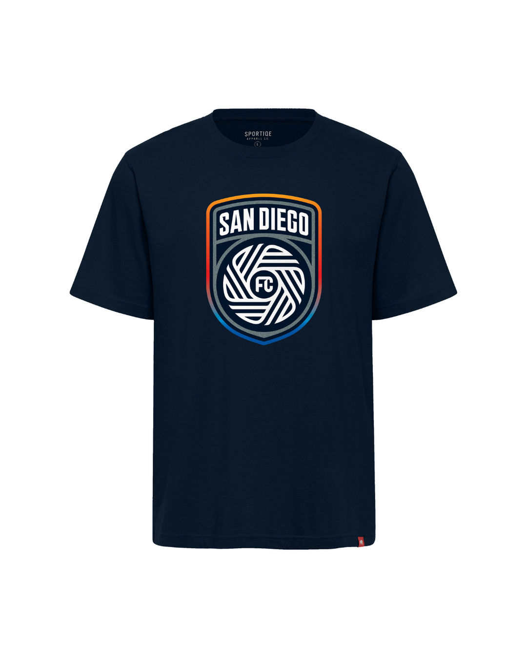 Duke Navy Full Crest Tee