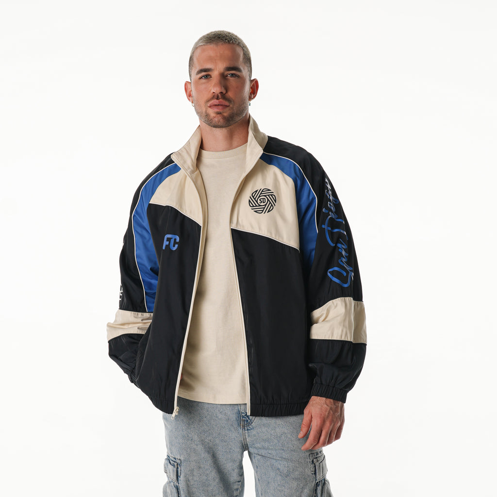 DankeSchon MESHKNIT TRACK JACKET サイズM HUMAN MADE Track Jacket in Black | SVD