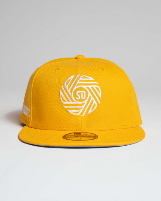 New Era Community Color 59Fifty Flow Cap Yellow