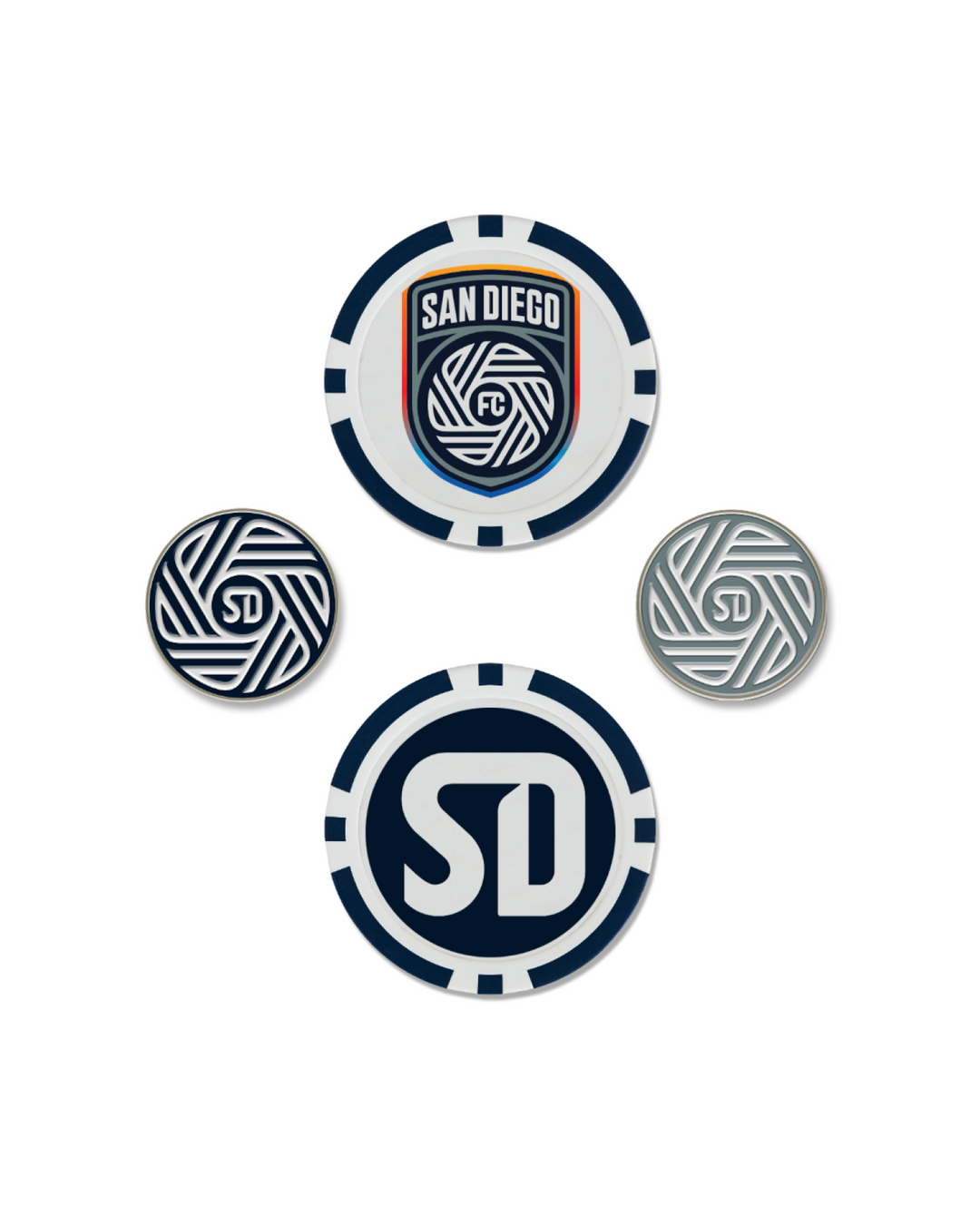 SDFC Golf Ball Marker Set