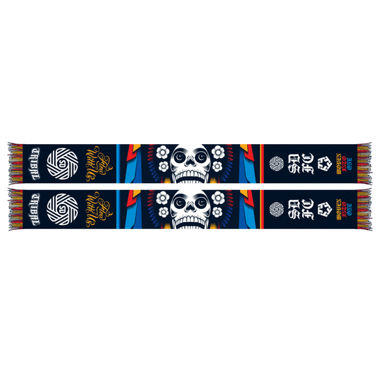 SDFC x Tribal Calavera Scarf