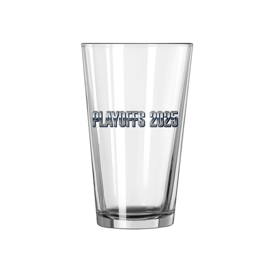 Playoffs 2025 Pint Glass