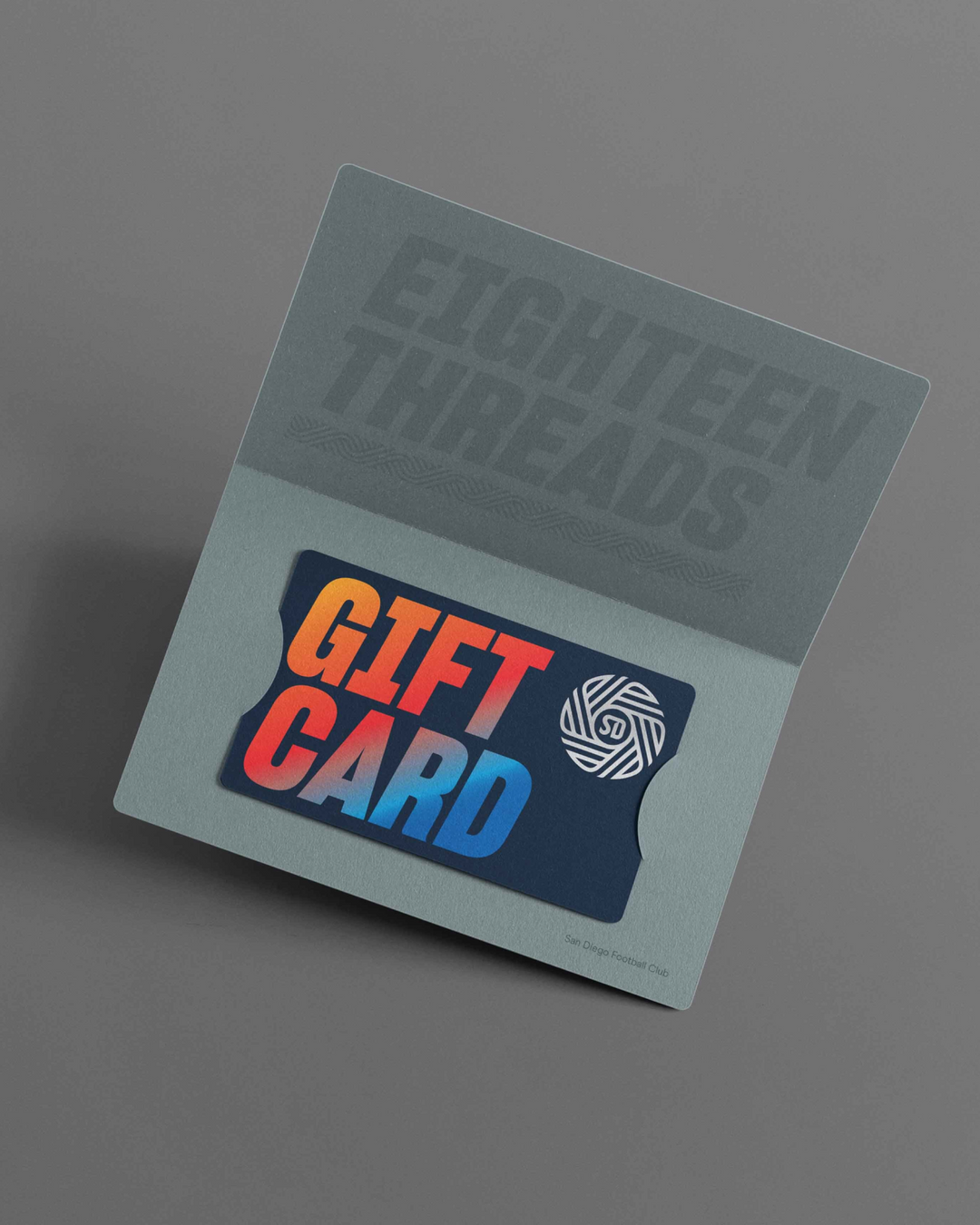 Gift Card - EIGHTEEN THREADS by San Diego Football Club