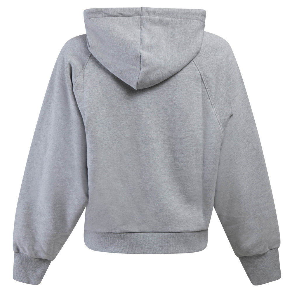 Women's Grey Crest Raglan Zip Up