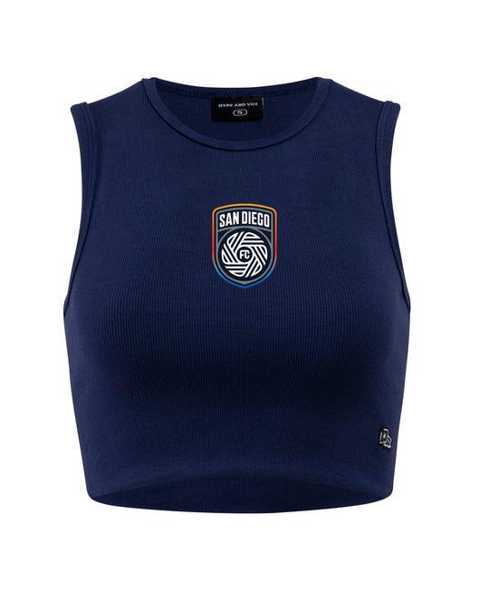 Womens SDFC Crest Cut Off Tank