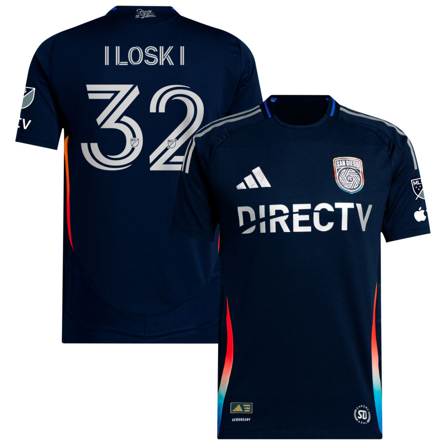 2025 Milan Iloski Primary Authentic Jersey