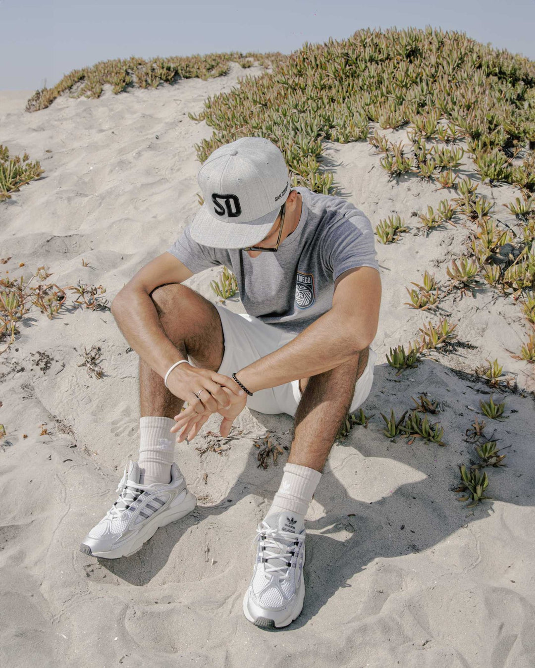 SD Monogram M&N Snapback