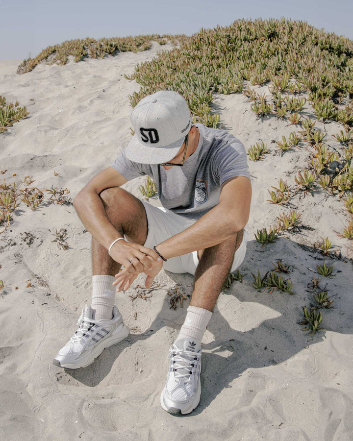 SD Monogram M&amp;N Snapback