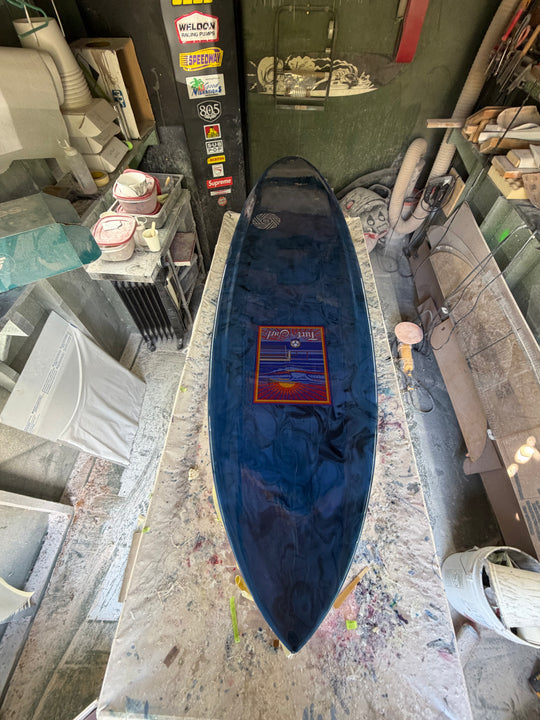 Dane Danner Custom "Turf to the Surf" Surfboard