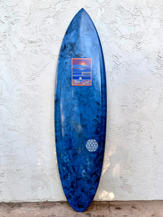 Dane Danner Custom "Turf to the Surf" Surfboard