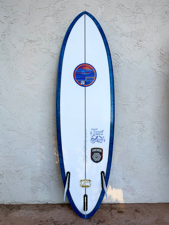 Dane Danner Custom "Turf to the Surf" Surfboard