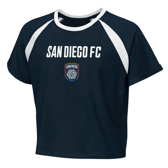 Youth Girls Just Victory Cropped Tee