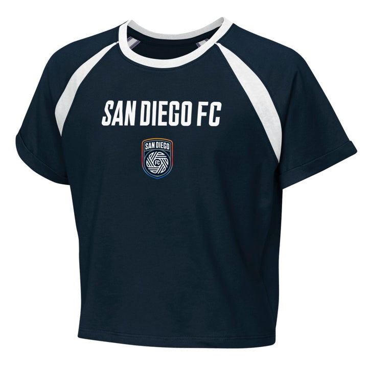 Youth Girls Just Victory Cropped Tee