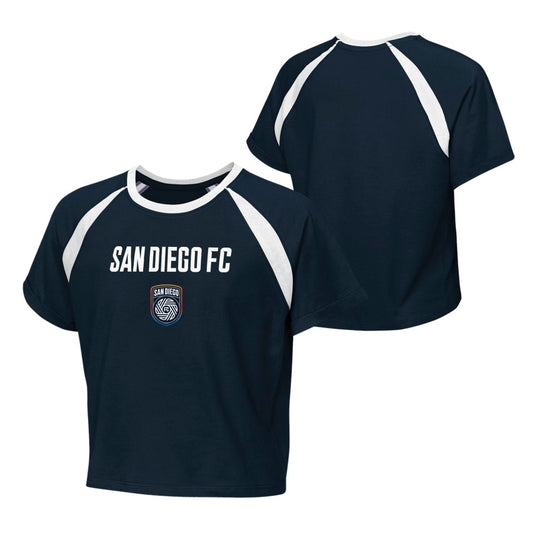 Youth Girls Just Victory Cropped Tee