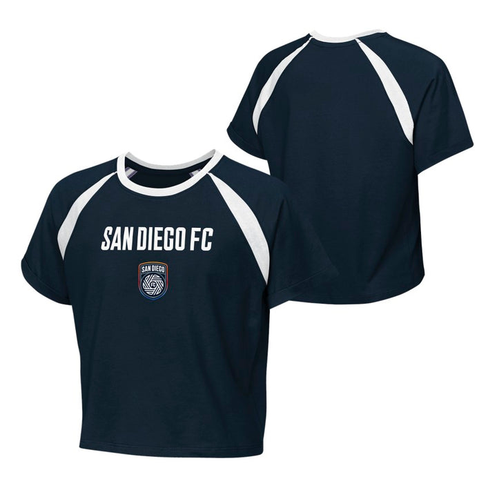 Youth Girls Just Victory Cropped Tee