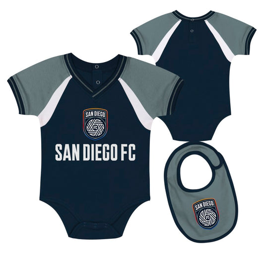 Newborn Just Kick It Onesie Set