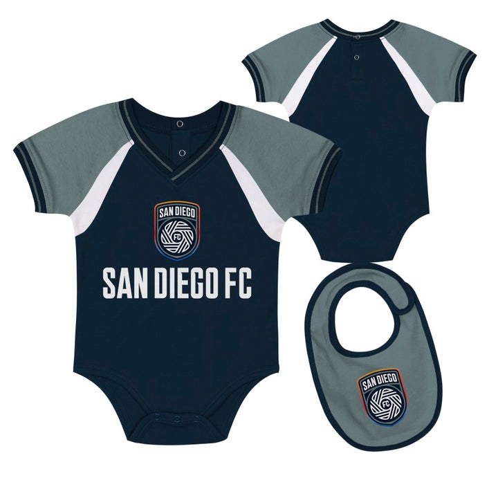 Newborn Just Kick It Onesie Set