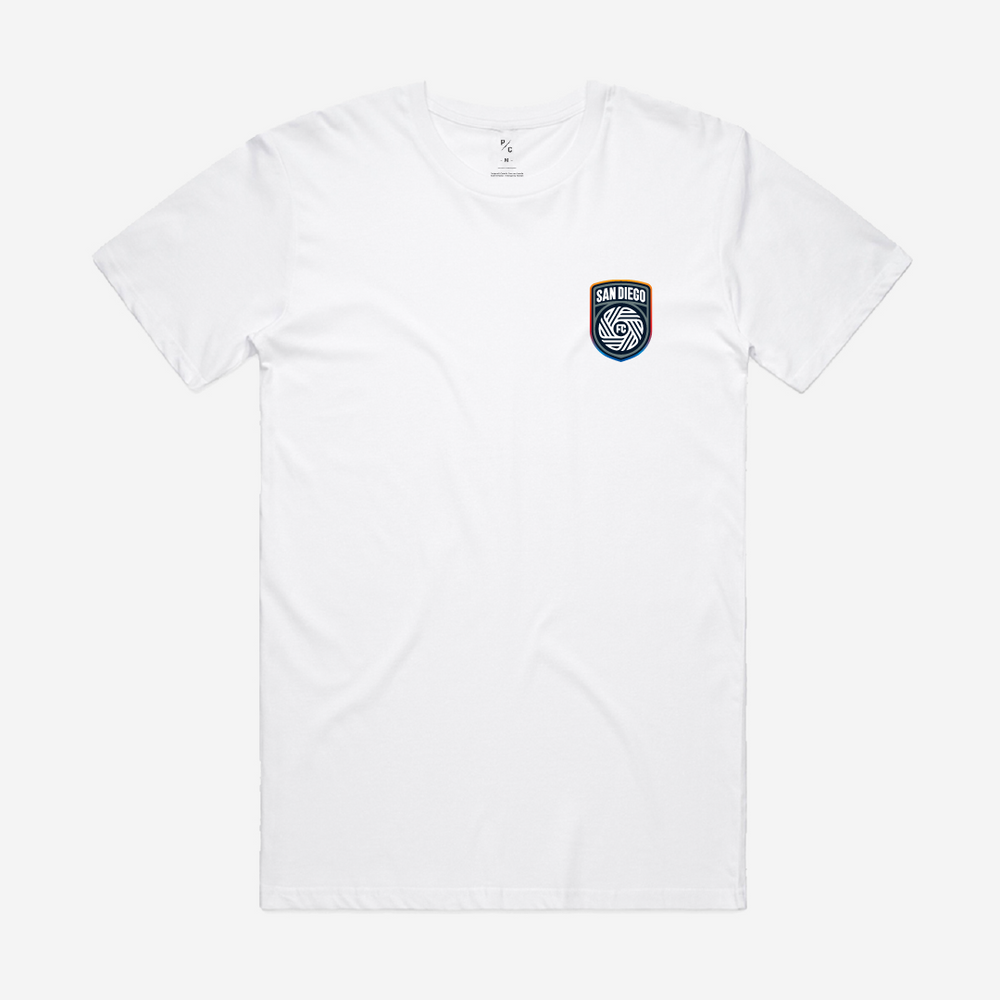 Turf to the Surf White Tee