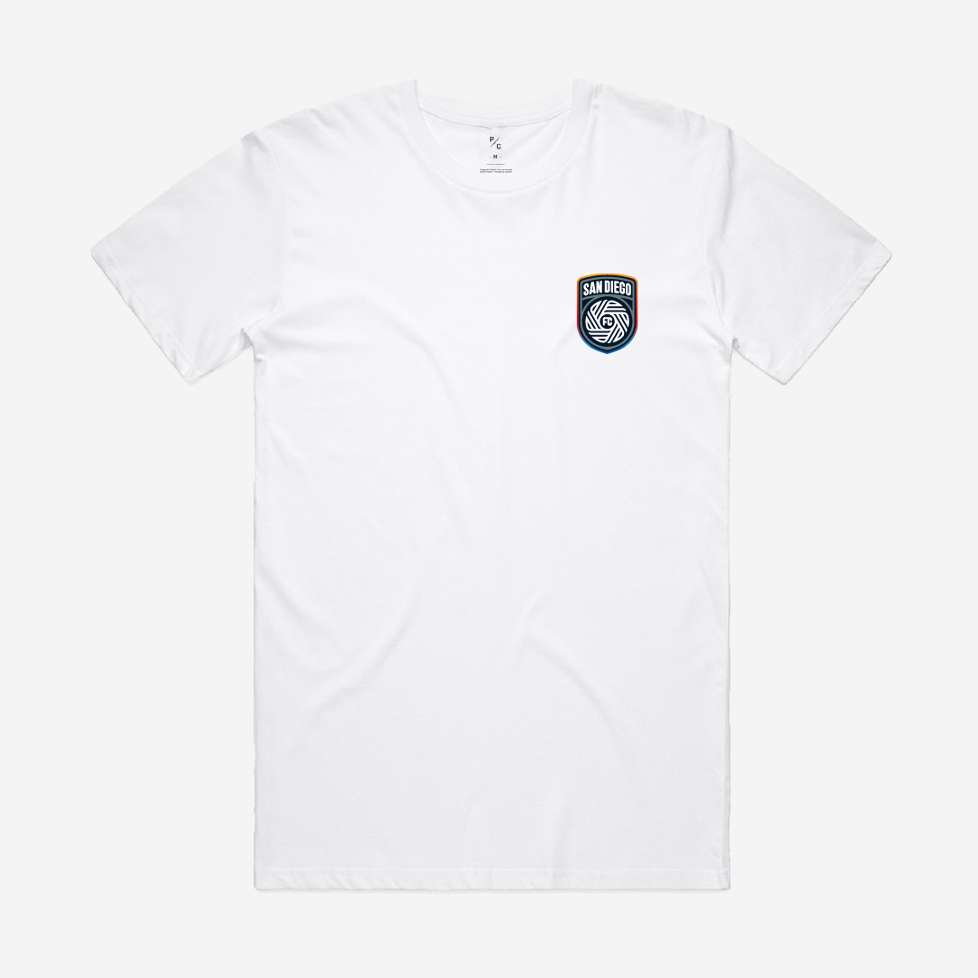 Turf to the Surf White Tee