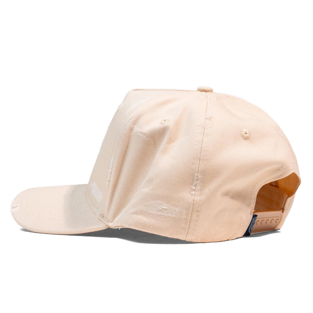 LBF Distressed SD Snapback Natural